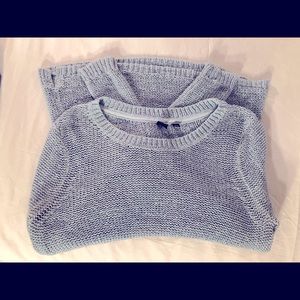 Light Baby Blue Sweater- Med